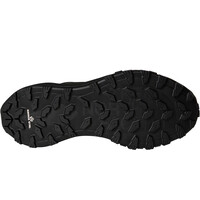 The North Face zapatillas trail hombre OFFTRAIL VERSA NEGRO vista trasera