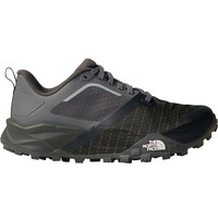 The North Face zapatillas trail mujer OFFTRAIL TR GRIS lateral exterior