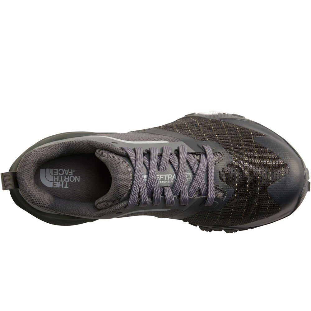 The North Face zapatillas trail mujer OFFTRAIL TR GRIS lateral interior