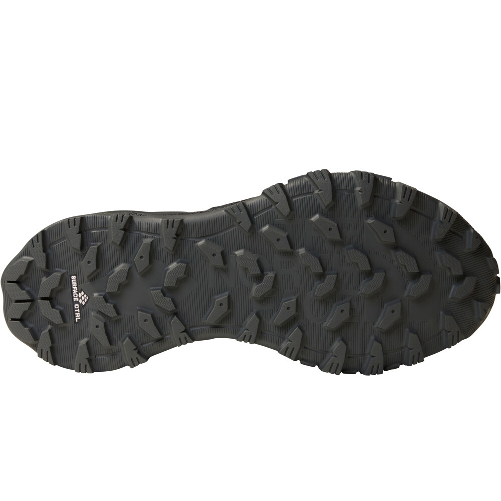 The North Face zapatillas trail mujer OFFTRAIL TR GRIS vista trasera