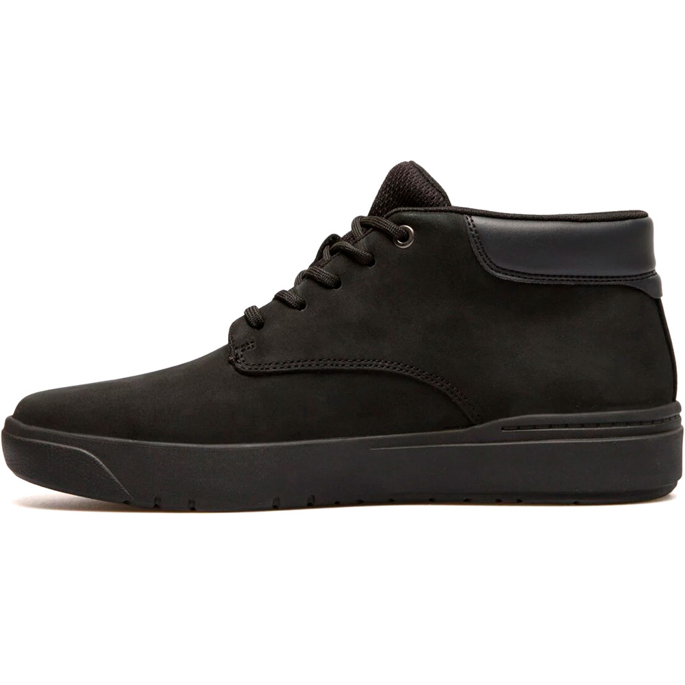 Timberland zapatilla moda hombre MID LACE GRIS vista trasera