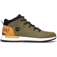 Timberland zapatilla moda hombre SPRINT TREKKER MID VERDE lateral exterior