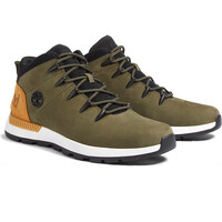 Timberland zapatilla moda hombre SPRINT TREKKER MID VERDE lateral interior