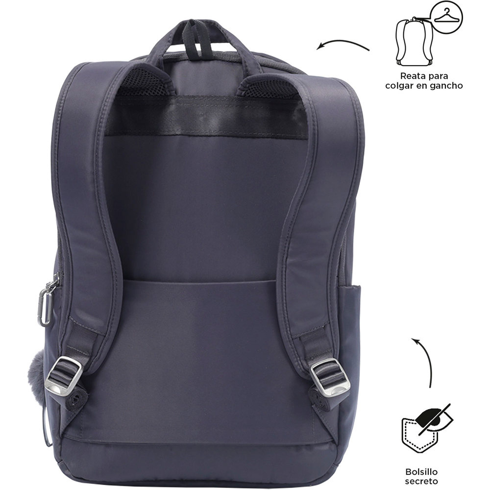 Totto mochila deporte MORRAL ADELAIDE 3 2.0 NEGRO 01