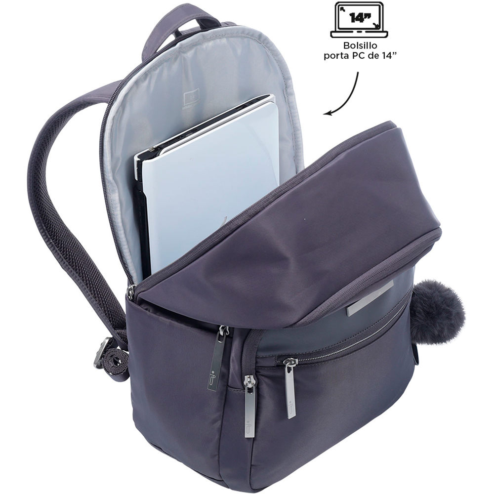 Totto mochila deporte MORRAL ADELAIDE 3 2.0 NEGRO 03