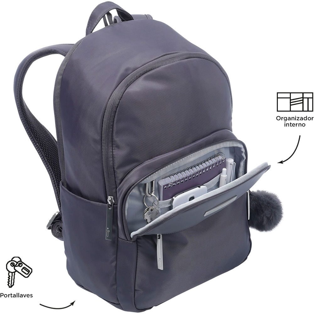 Totto mochila deporte MORRAL ADELAIDE 3 2.0 NEGRO 04