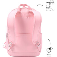 Totto mochila deporte MORRAL ADELAIDE 3 2.0 ROSA 01