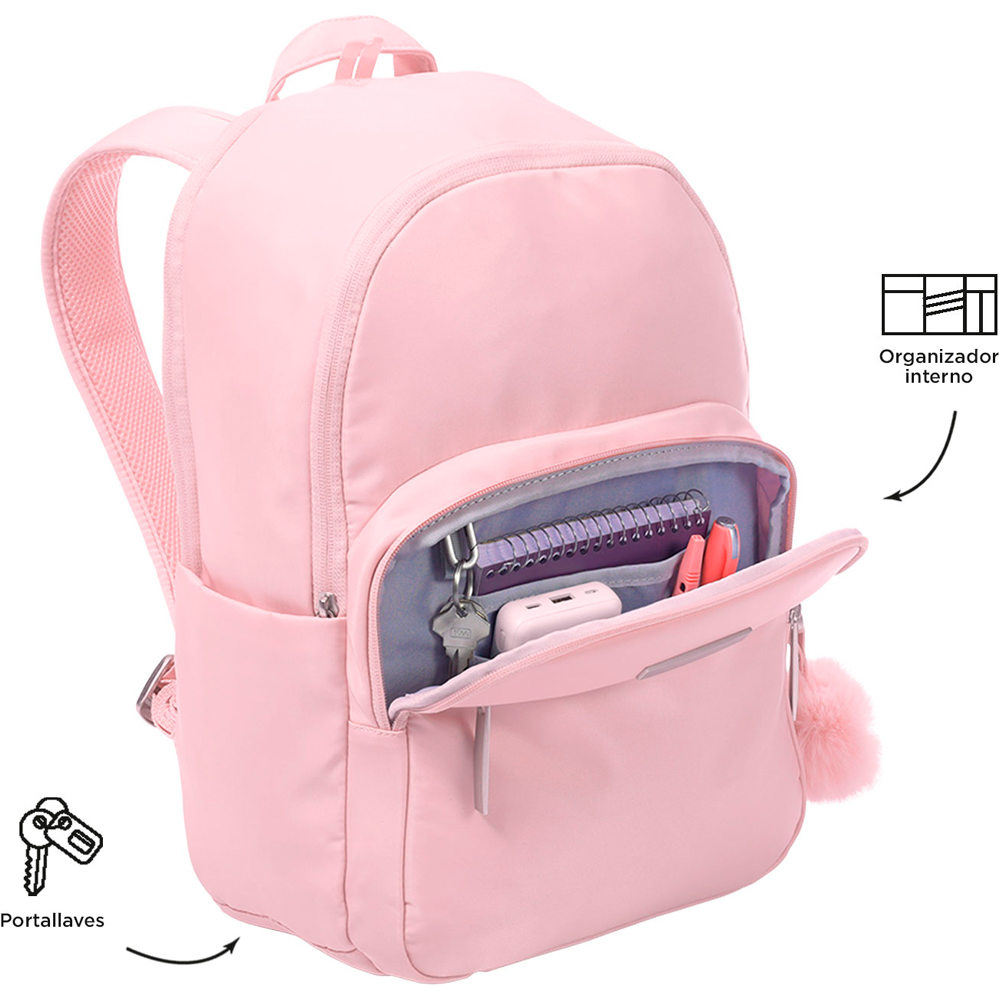 Totto mochila deporte MORRAL ADELAIDE 3 2.0 ROSA 04