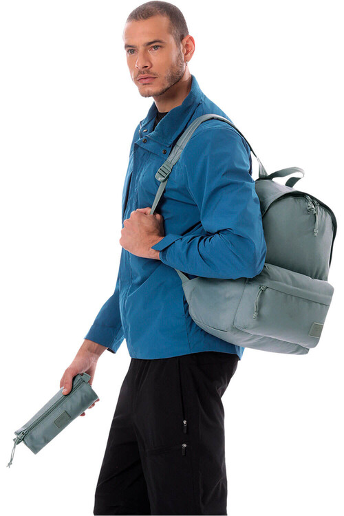 TOTTO PACK X 2 MORRAL + MULTIUSO KALEX gris