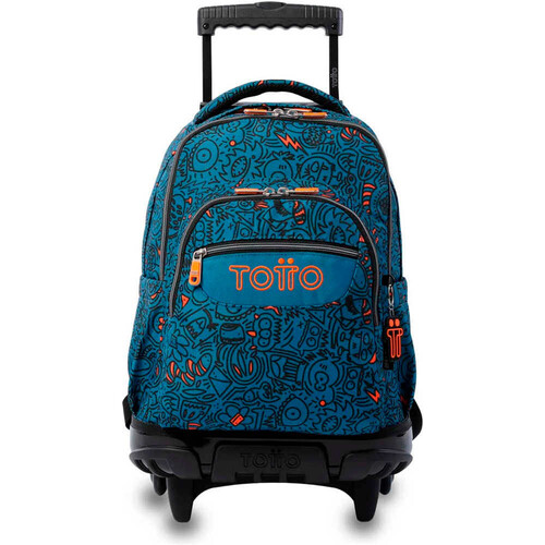TOTTO RUEDAS BOMPER RENGLONES azul
