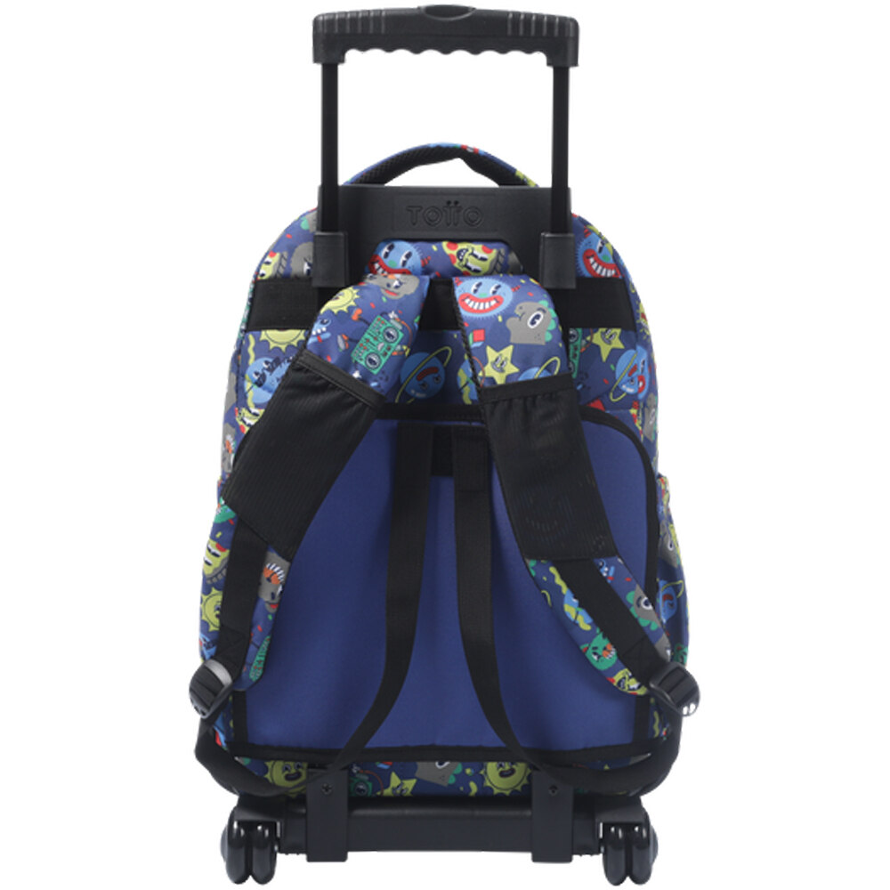 Totto mochila deporte RUEDAS RENGLONES  02