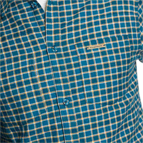 Trango camisa montaña manga larga hombre RUNKEL AZUL