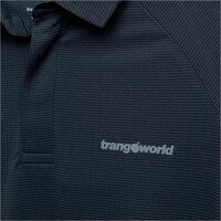 Trango camiseta montaña manga corta hombre BONETE GRIS vista detalle