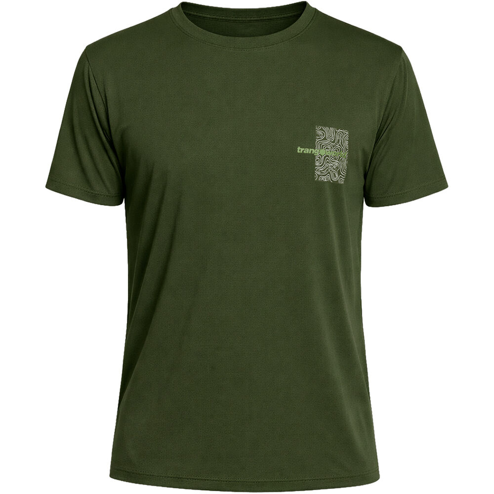 Trango camiseta montaña manga corta hombre KEILOR VERDE 04