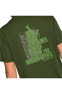 Trango camiseta montaña manga corta hombre KEILOR VERDE vista detalle