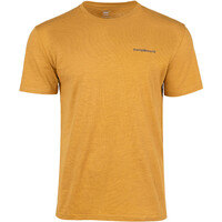 Trango camiseta montaña manga corta hombre LUBERON AMARILLO vista frontal