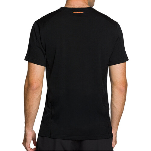 Trango camiseta montaña manga corta hombre SERNEUS NEGRO