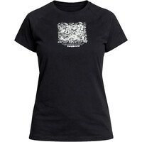 Trango camiseta montaña manga corta mujer COBDEN NEGRO