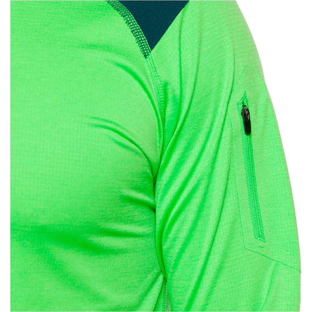 Trango camiseta montaña manga larga hombre TRX2 EVO LONG VERDE 04