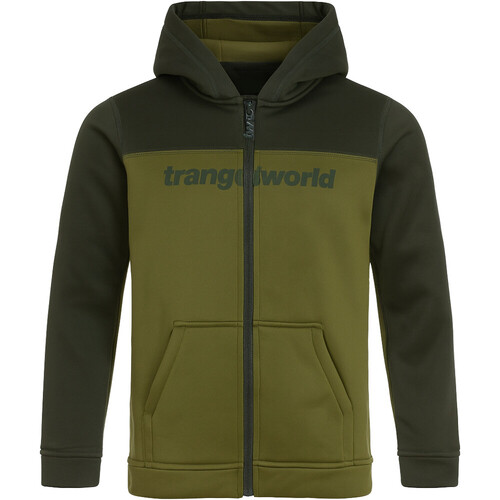 Trango camiseta montaña manga larga niño OBY V02 VERDE