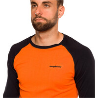 Trango camiseta térmica manga larga hombre CLARAC NARANJA 03