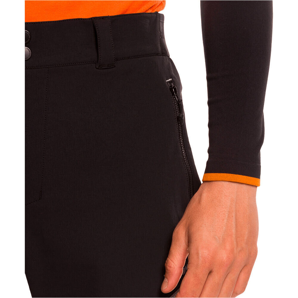 Trango camiseta térmica manga larga hombre CLARAC NARANJA vista detalle