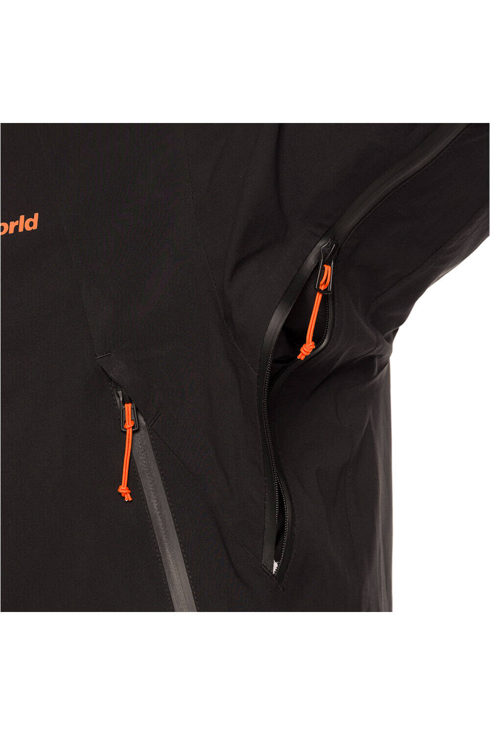 Trango chaqueta impermeable hombre ALADREN NEGRO 03