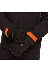 Trango chaqueta impermeable hombre ALADREN NEGRO vista trasera