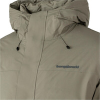 Trango chaqueta impermeable hombre PARKA LACHAT TERMIC MARRON vista detalle