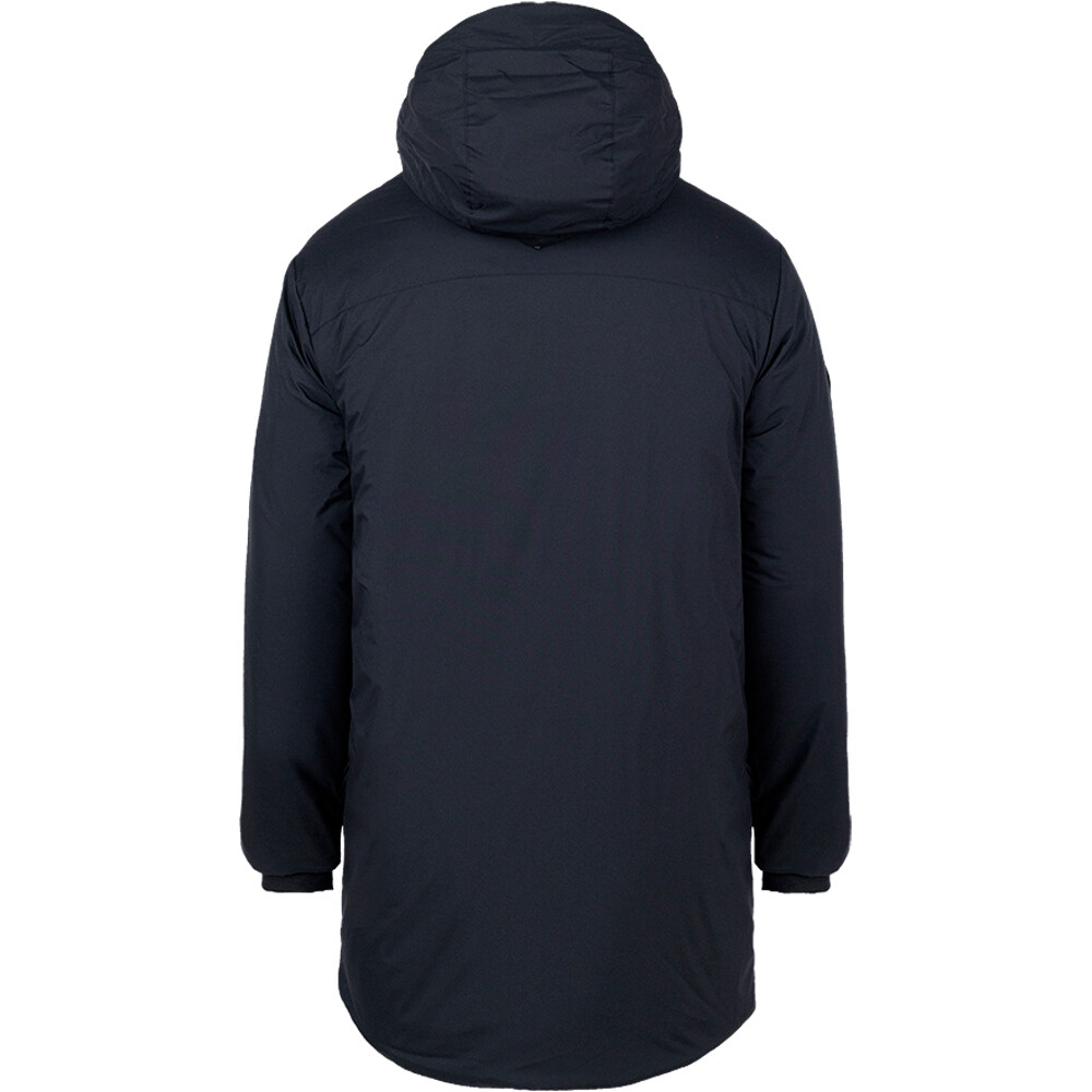 Trango chaqueta impermeable hombre PARKA LACHAT TERMIC NEGRO vista trasera