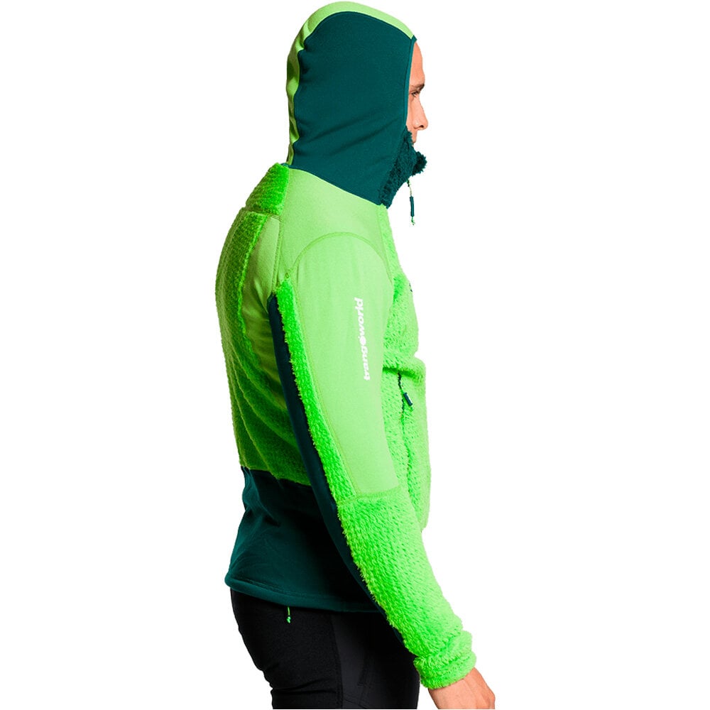 Trango chaqueta impermeable hombre TRX2 LOFT EVO VERDE vista detalle