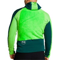 Trango chaqueta impermeable hombre TRX2 LOFT EVO VERDE vista trasera