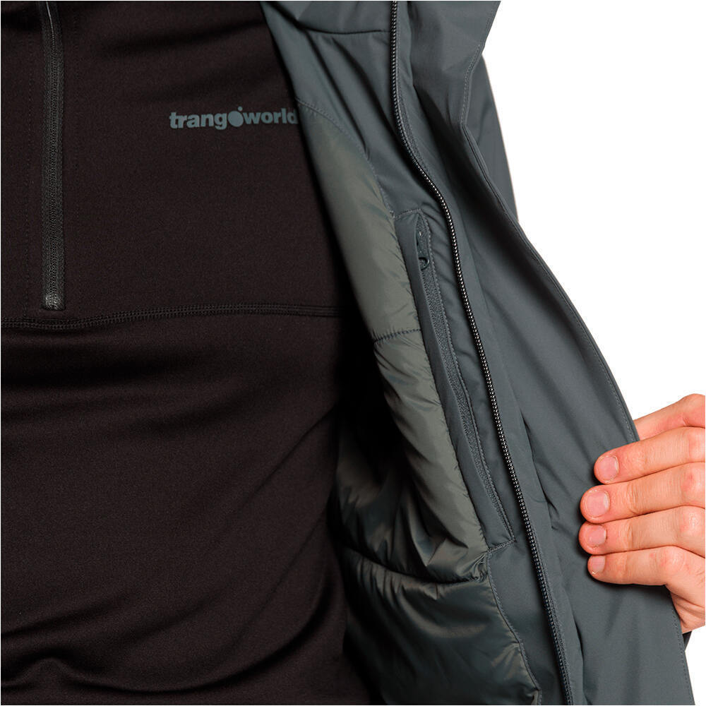 Trango chaqueta impermeable insulada hombre BALERNA TERMIC GRIS 08