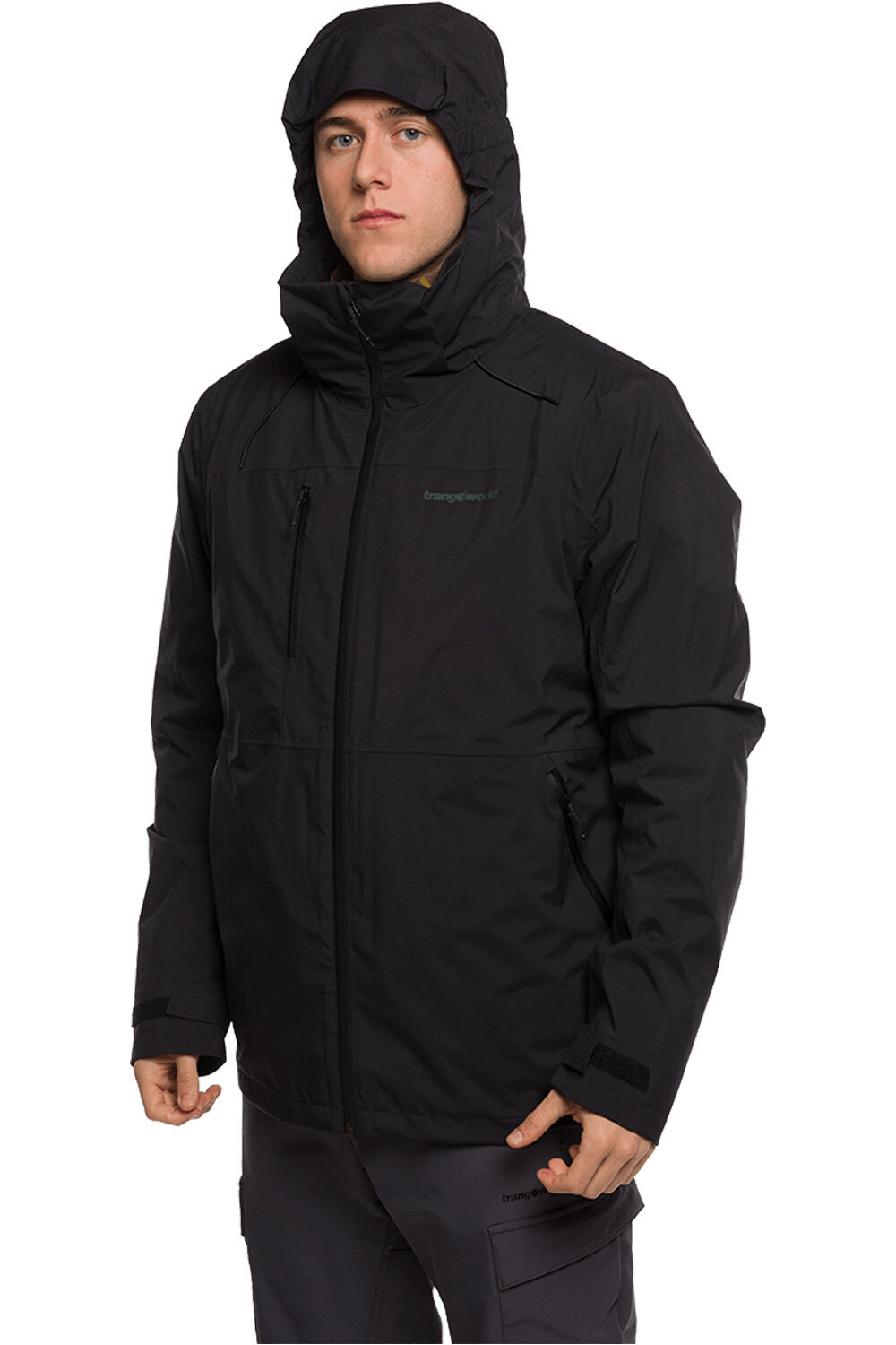 Trango chaqueta impermeable insulada hombre SALAMA COMPLET NEGRO 04