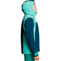 Trango chaqueta impermeable mujer GAWLER TERMIC AZUL vista detalle