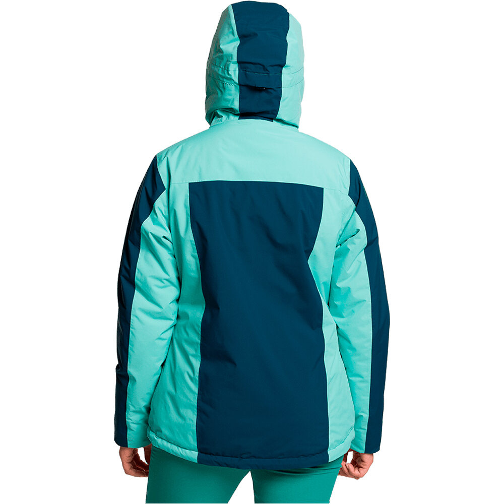 Trango chaqueta impermeable mujer GAWLER TERMIC AZUL vista trasera