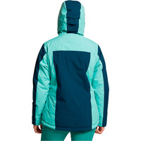 Trango chaqueta impermeable mujer GAWLER TERMIC AZUL vista trasera