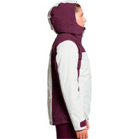 Trango chaqueta impermeable mujer GAWLER TERMIC MORADO vista detalle