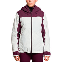 Trango chaqueta impermeable mujer GAWLER TERMIC MORADO vista frontal