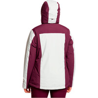 Trango chaqueta impermeable mujer GAWLER TERMIC MORADO vista trasera