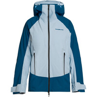 Trango chaqueta impermeable mujer RUBY AZUL vista frontal