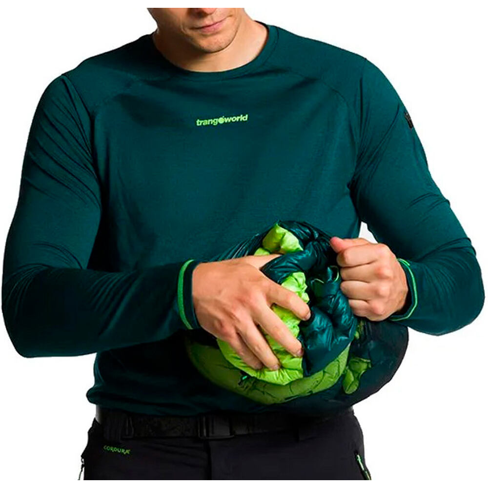 Trango chaqueta outdoor hombre TRX2 800 EVO VERDE 09
