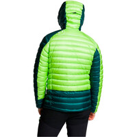 Trango chaqueta outdoor hombre TRX2 800 EVO VERDE vista trasera