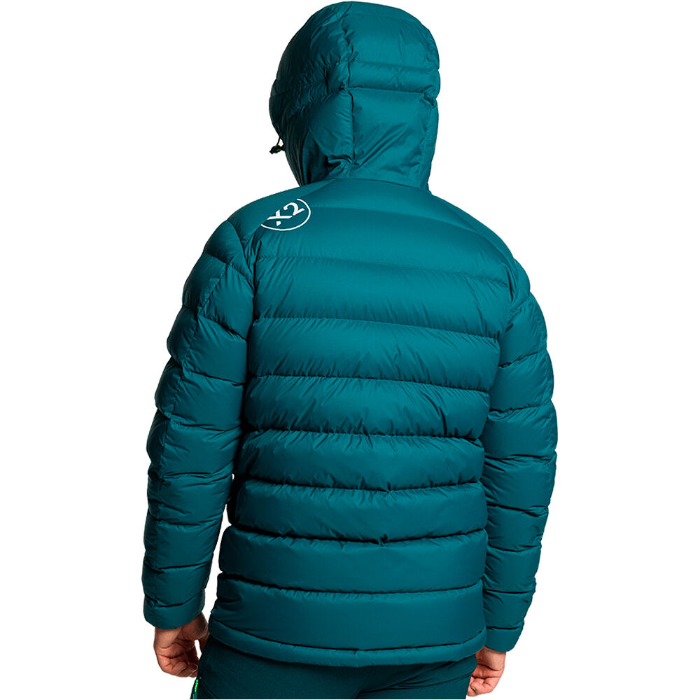 Trango chaqueta outdoor hombre TRX2 900 EVO VERDE vista trasera