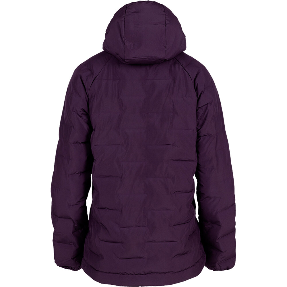 Trango chaqueta outdoor mujer CHAQUETA HAMELIN ROJO vista trasera