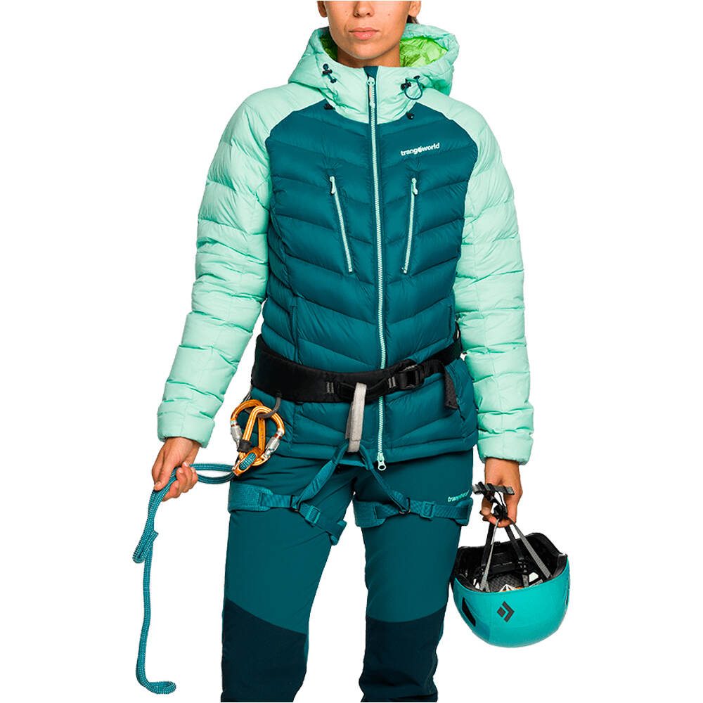 Trango chaqueta outdoor mujer LEYNAR V02 VERDE 03
