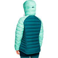 Trango chaqueta outdoor mujer LEYNAR V02 VERDE vista trasera