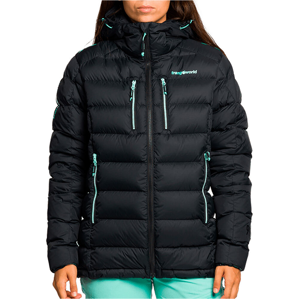 Trango chaqueta outdoor mujer TRX2 900 EVO NEGRO vista frontal