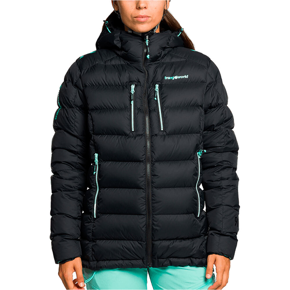 Trango chaqueta outdoor mujer TRX2 900 EVO NEGRO vista trasera