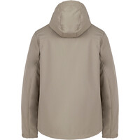 Trango chaqueta softshell hombre CHAQUETA LANARCE V02 MARRON vista trasera